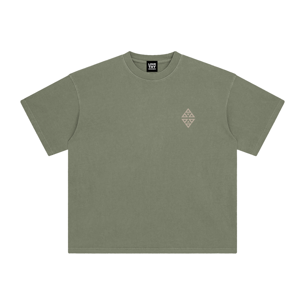 Enzyme Washed T-Shirt