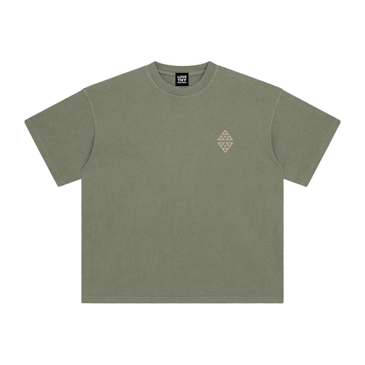 Enzyme Washed T-Shirt